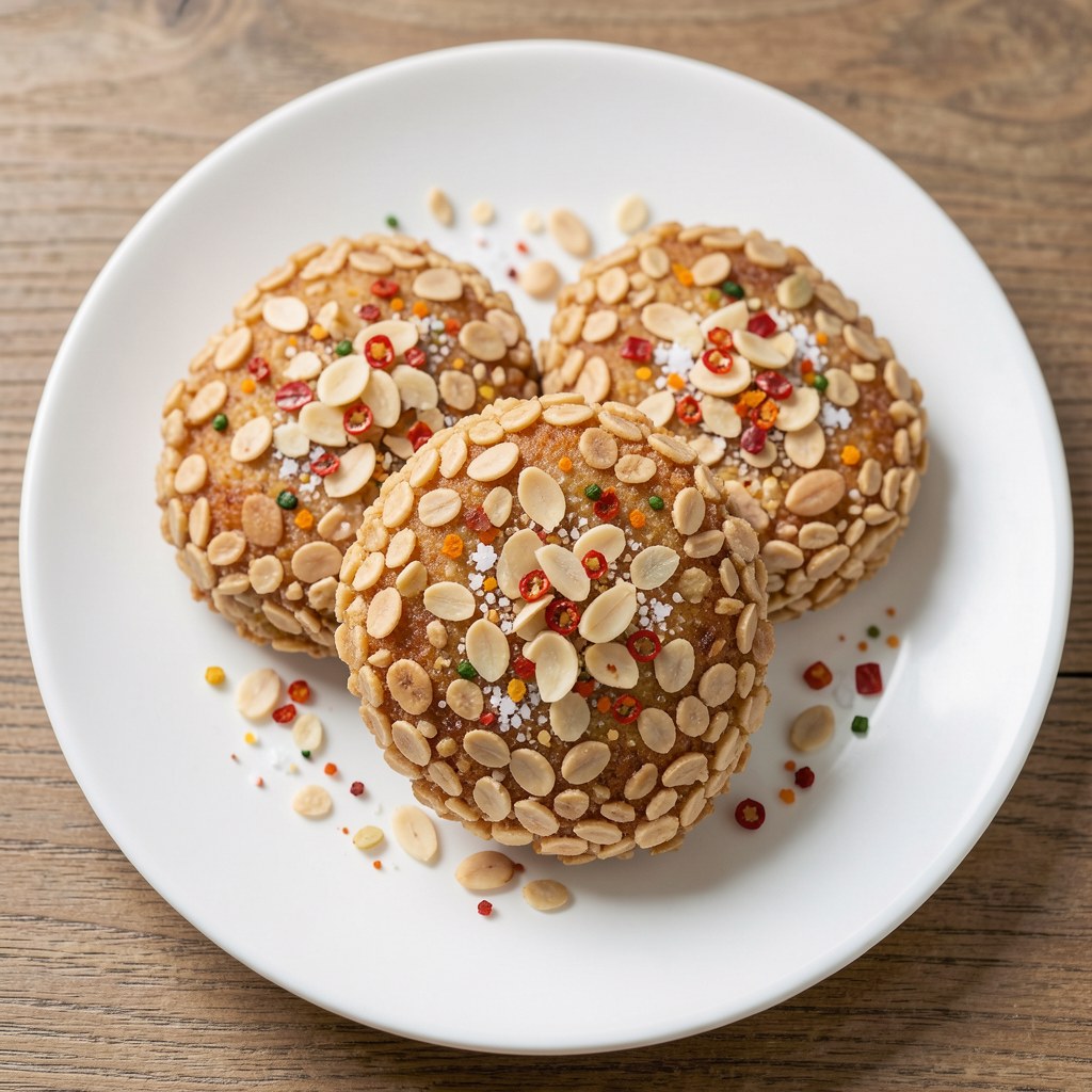 Kotlety w cieście orzechowym