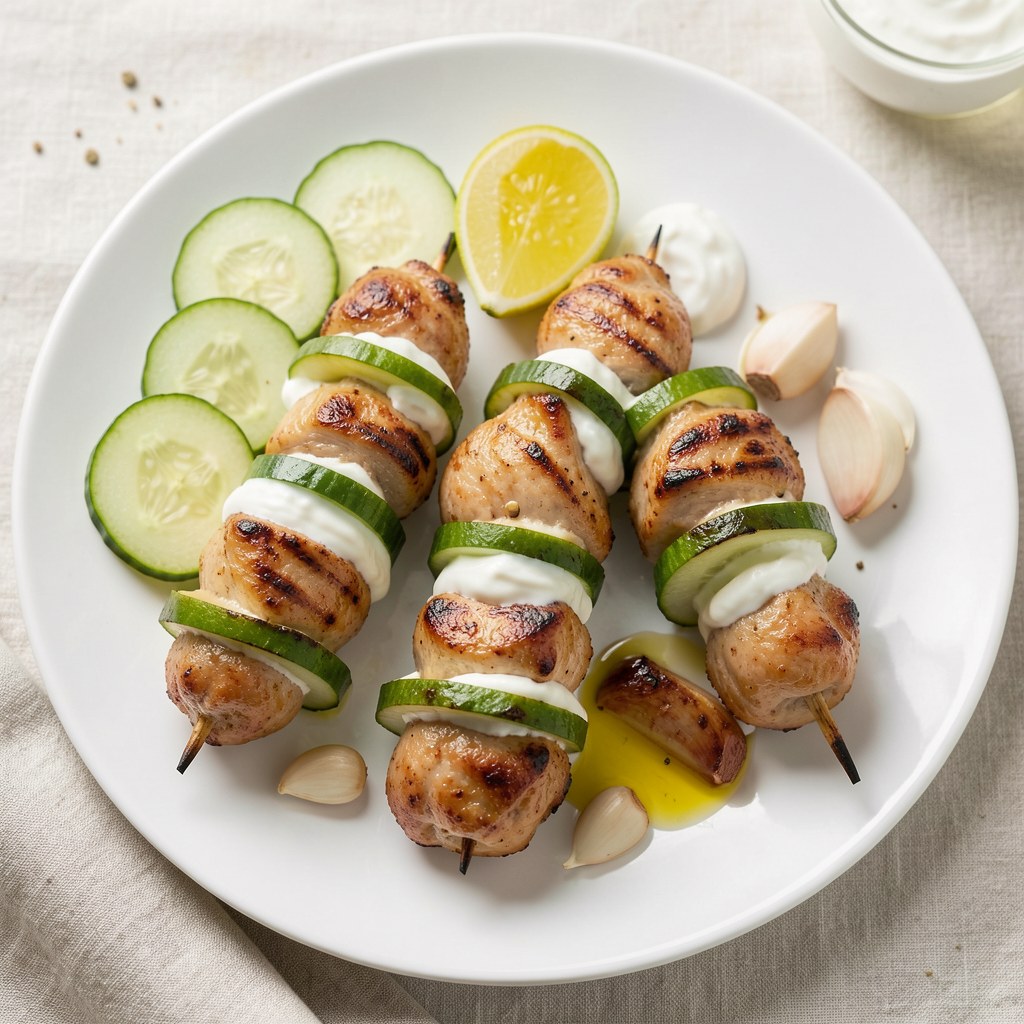Szaszłyki drobiowe
