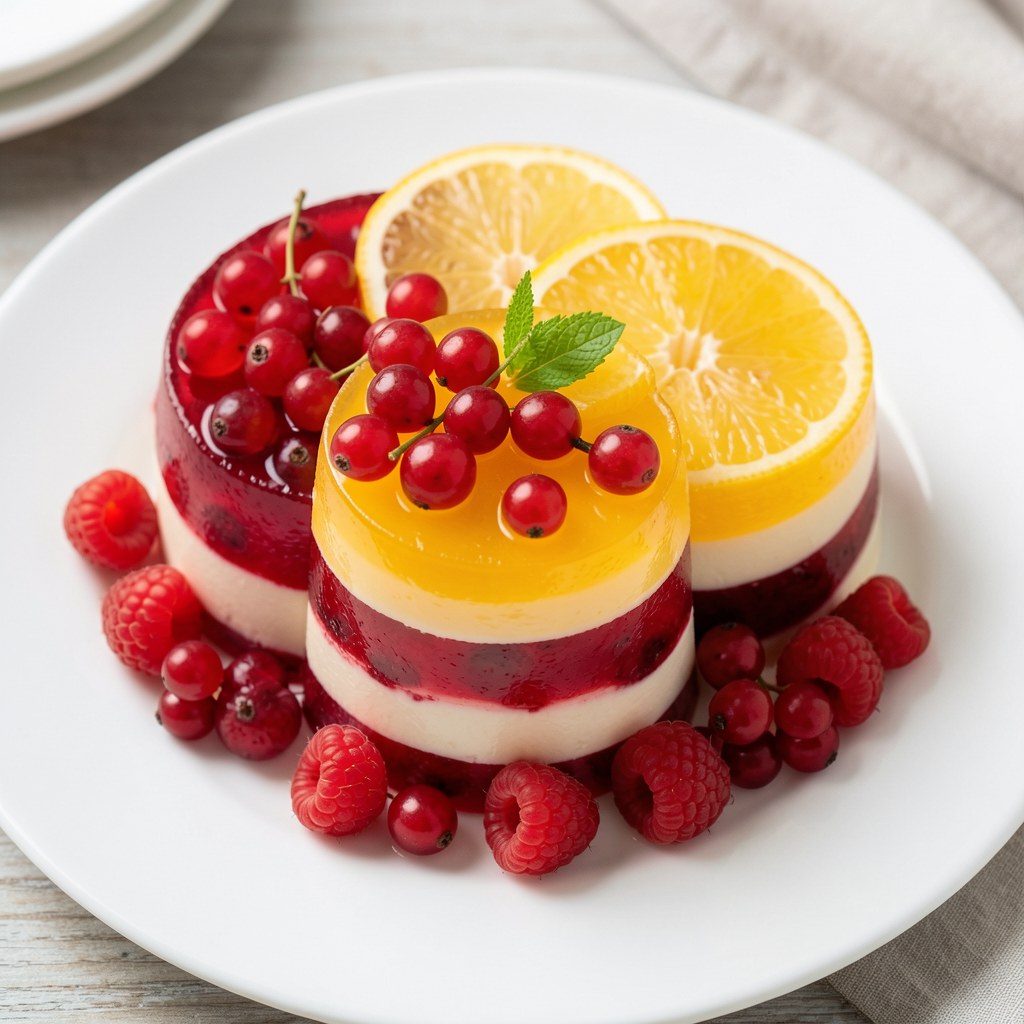 Galaretkowo - owocowy deser