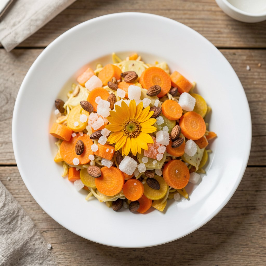 Surówka z marchewki i słonecznika