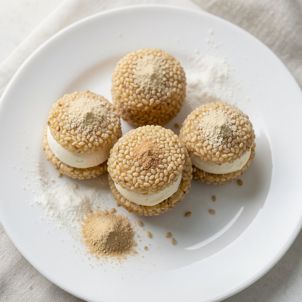 Sezamowe pralinki