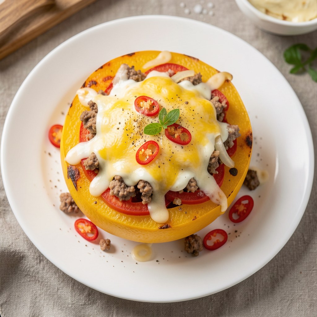 Zapiekana dynia na ostro