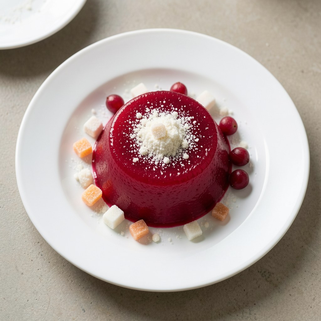 kisiel z porzeczek czerwonych