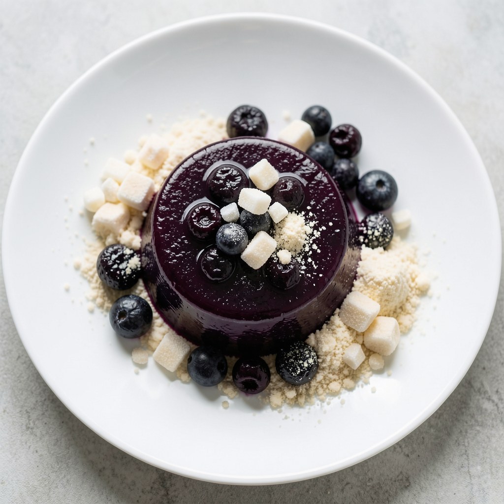 kisiel z czarnych porzeczek