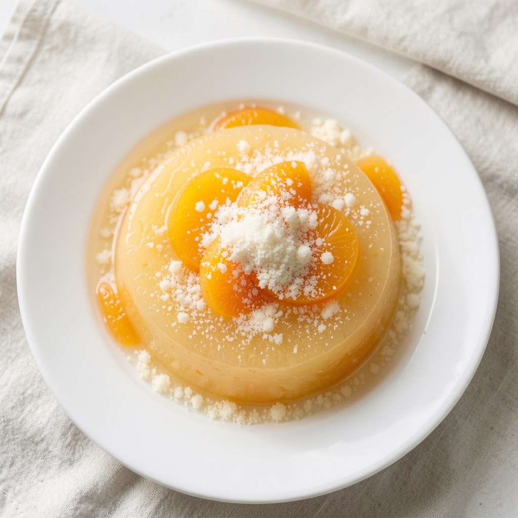 Kisiel brzoskwiniowy