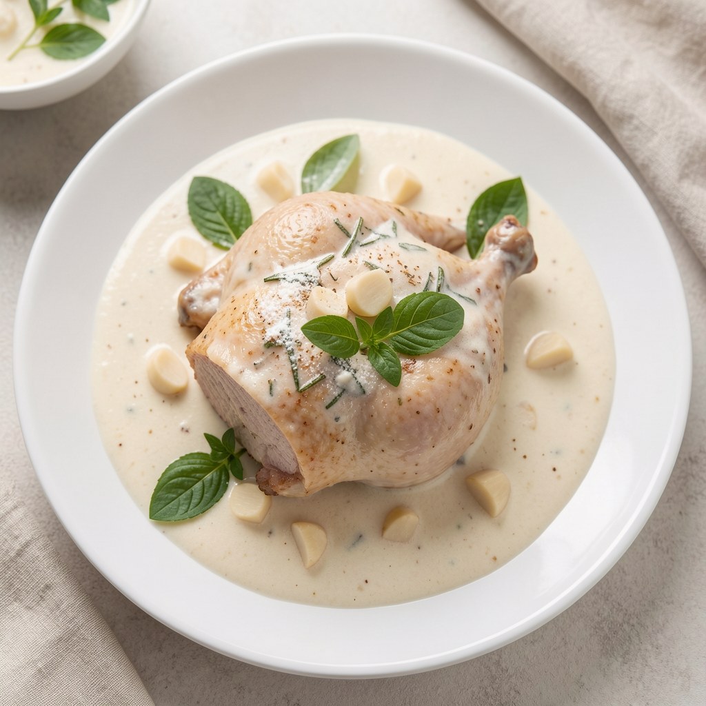 Królik w śmietanie