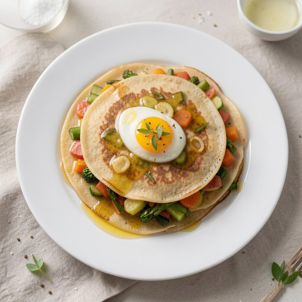 Naleśniki z warzywami