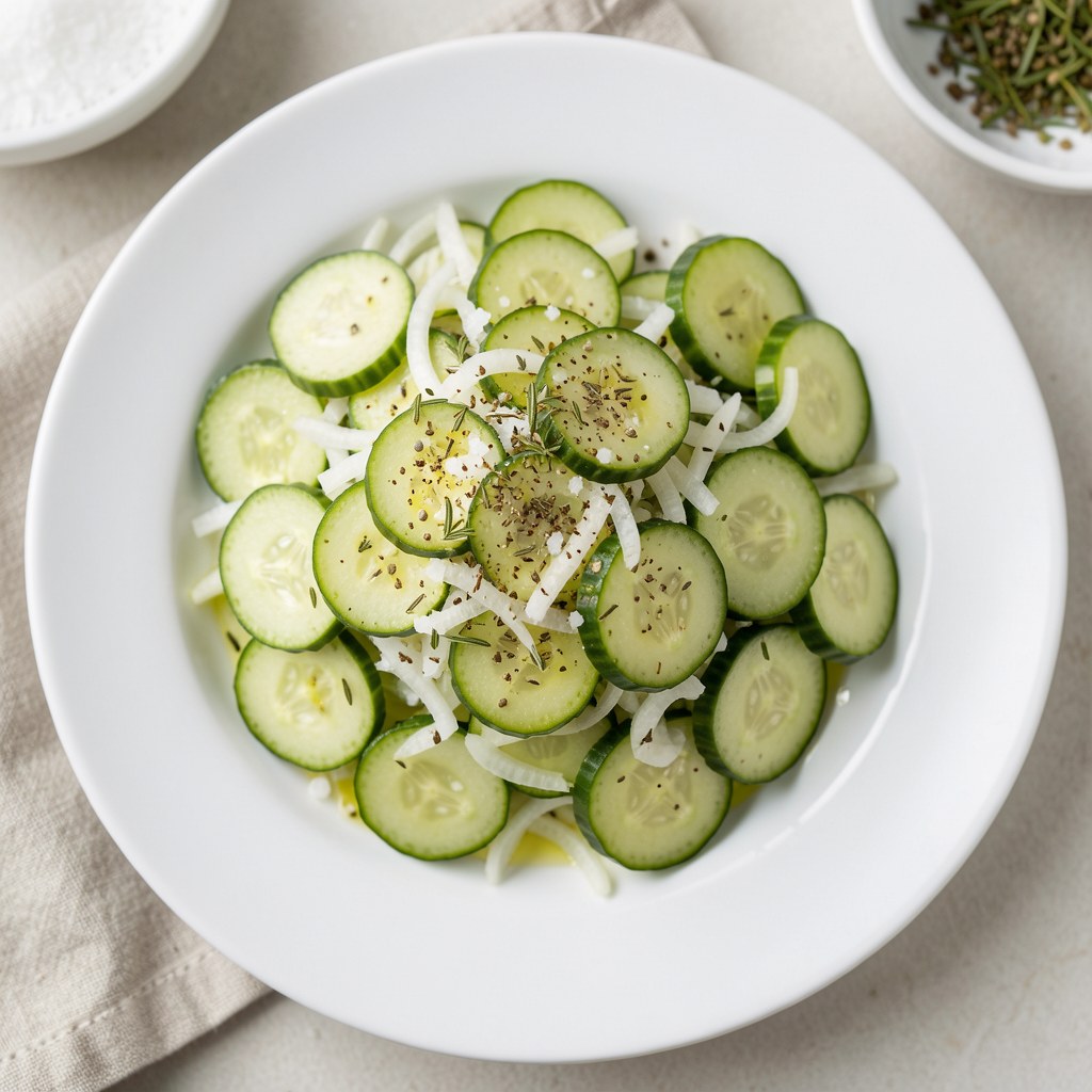Sałatka z ogurków