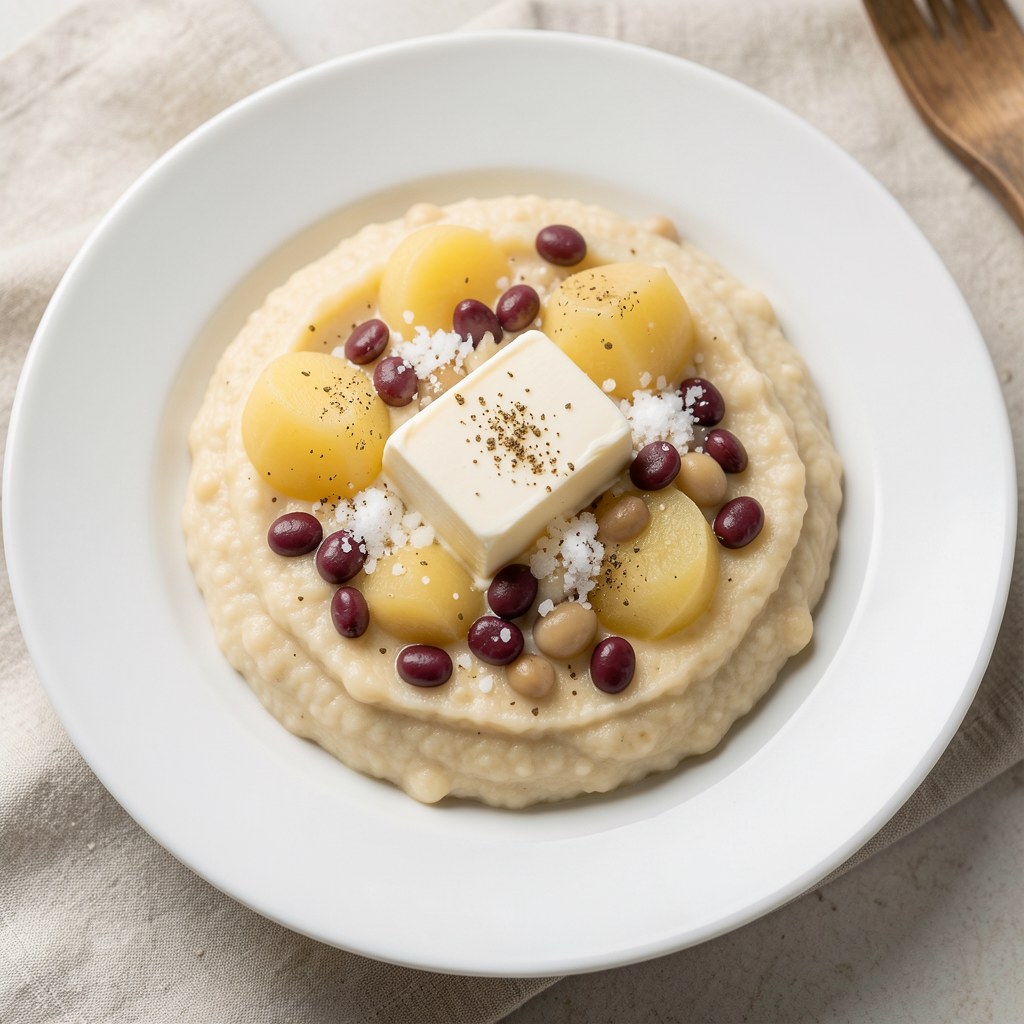 Puree ziemniaczano-fasolowe