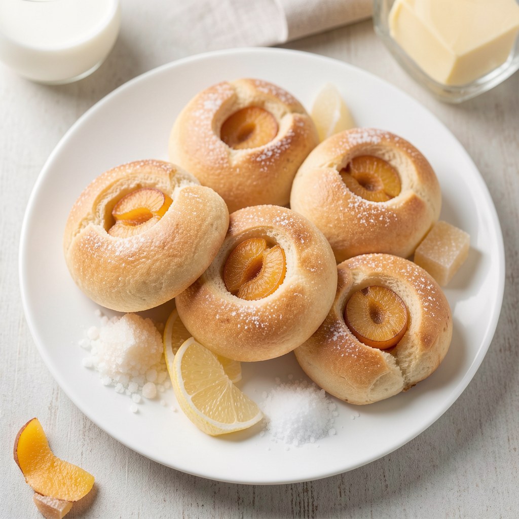 Bułeczki ze śliwkami