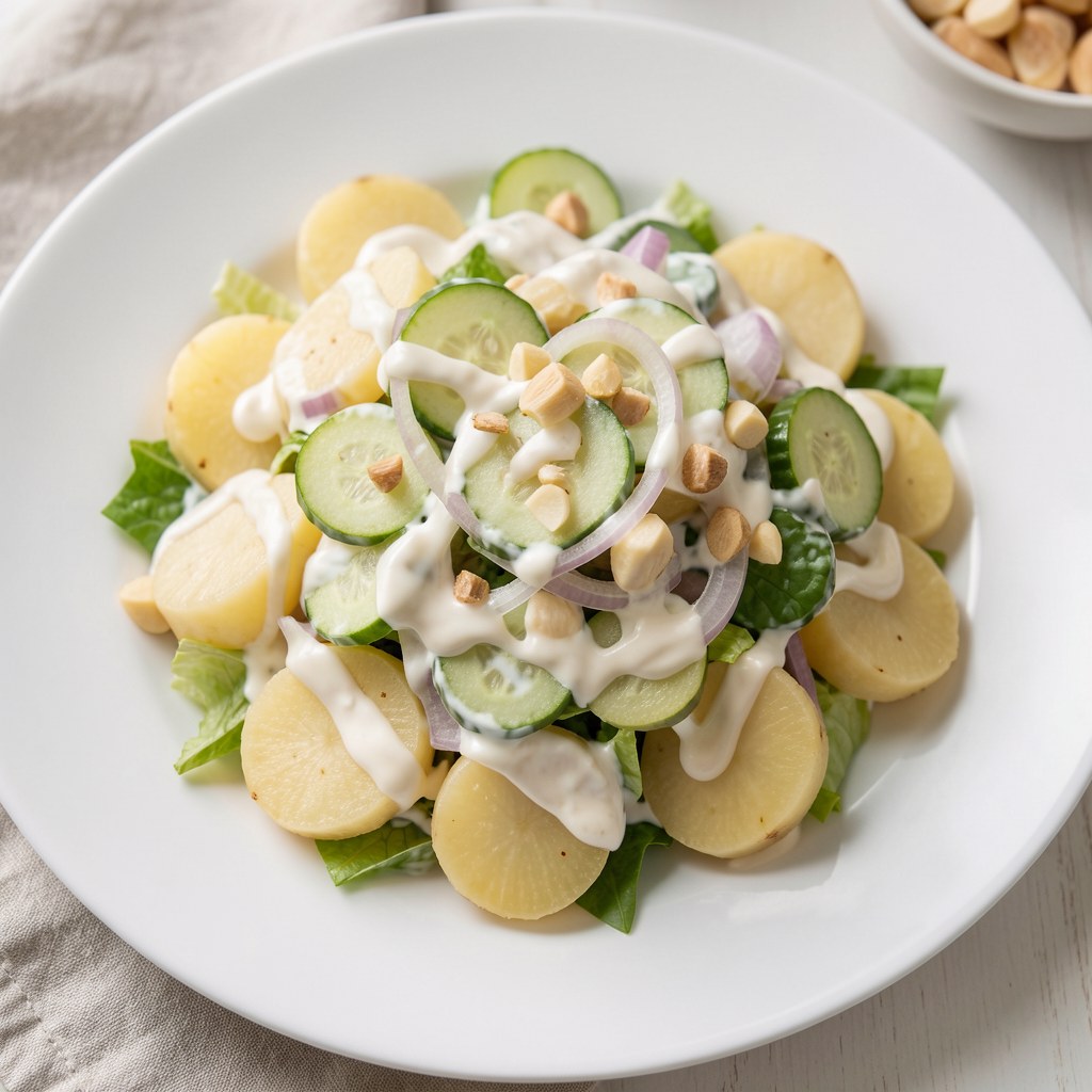 Szybka sałatka z ziemniaków