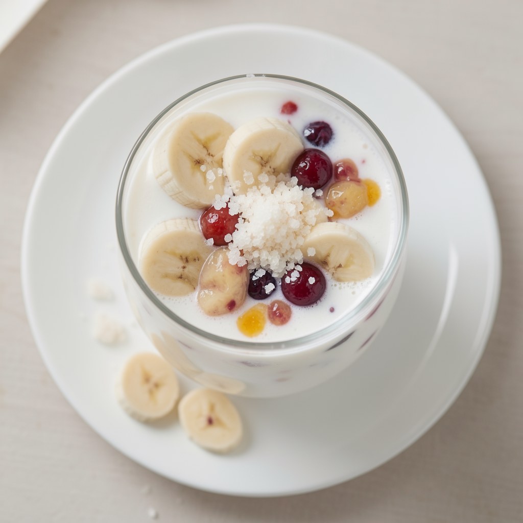 Koktajl z musem owocowym