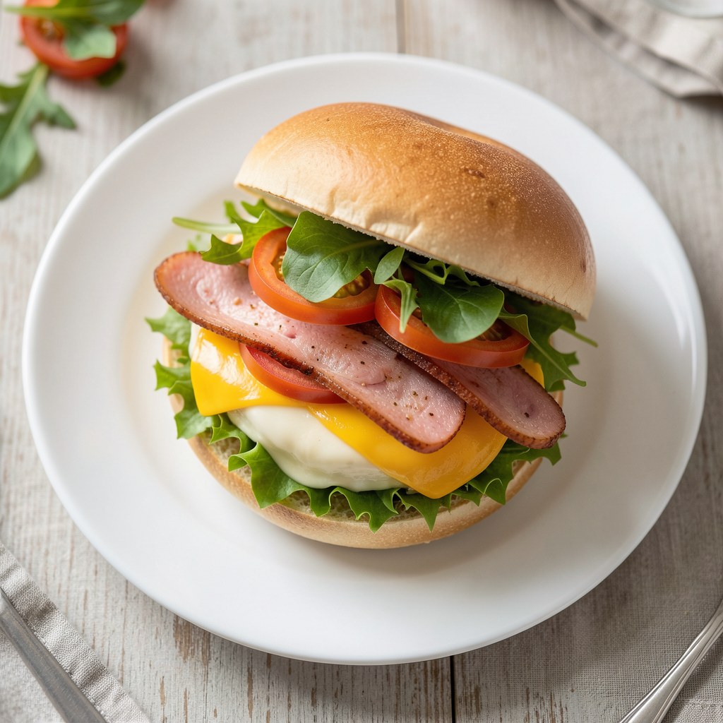 Grzanki a'la hamburger