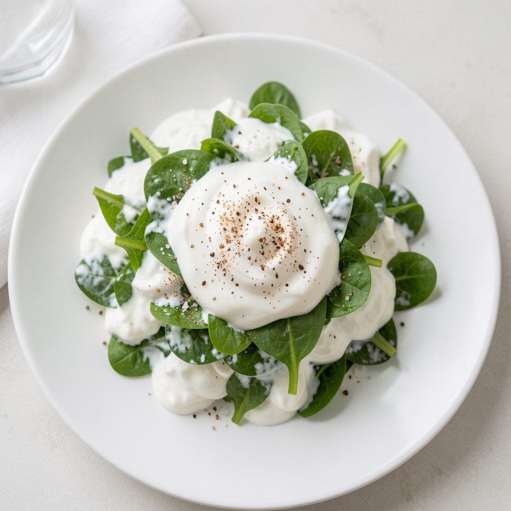 Sałata w śmietanie