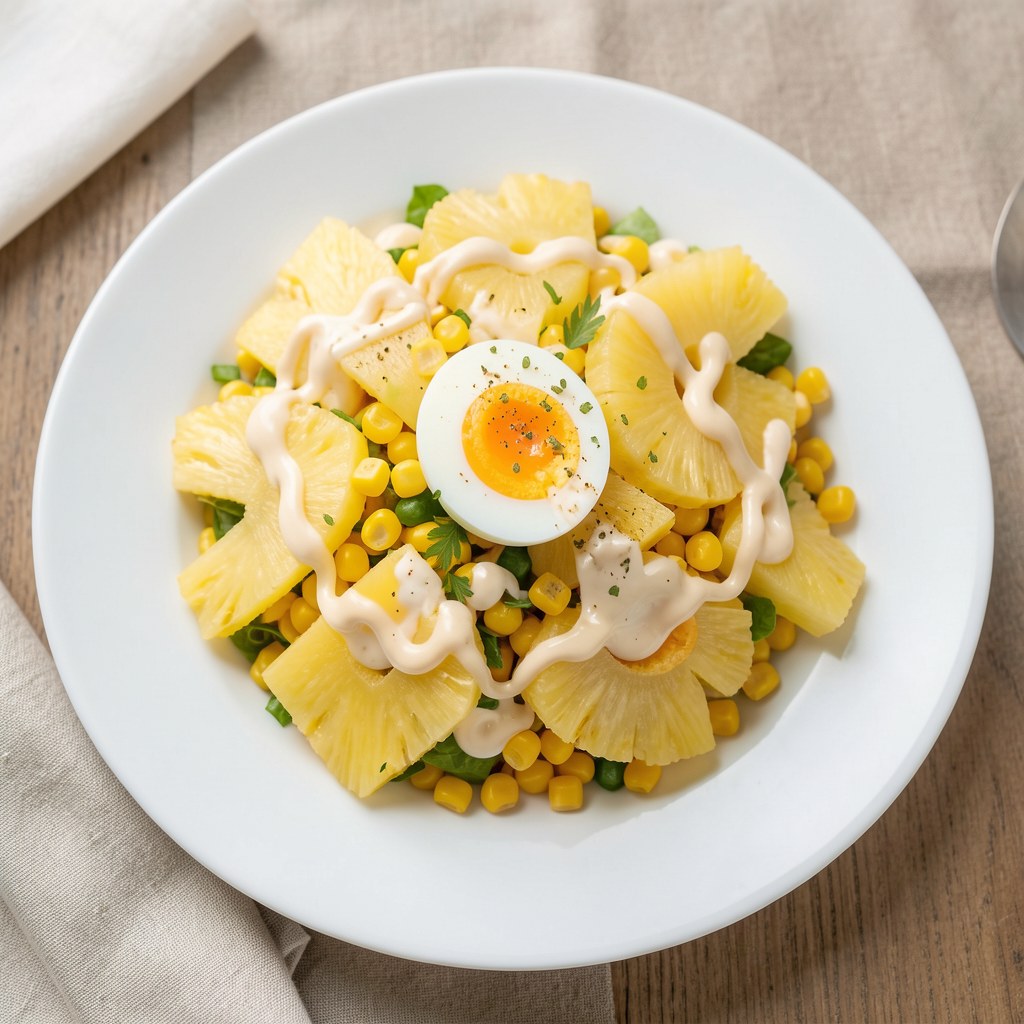 "'Żółta sałatka"