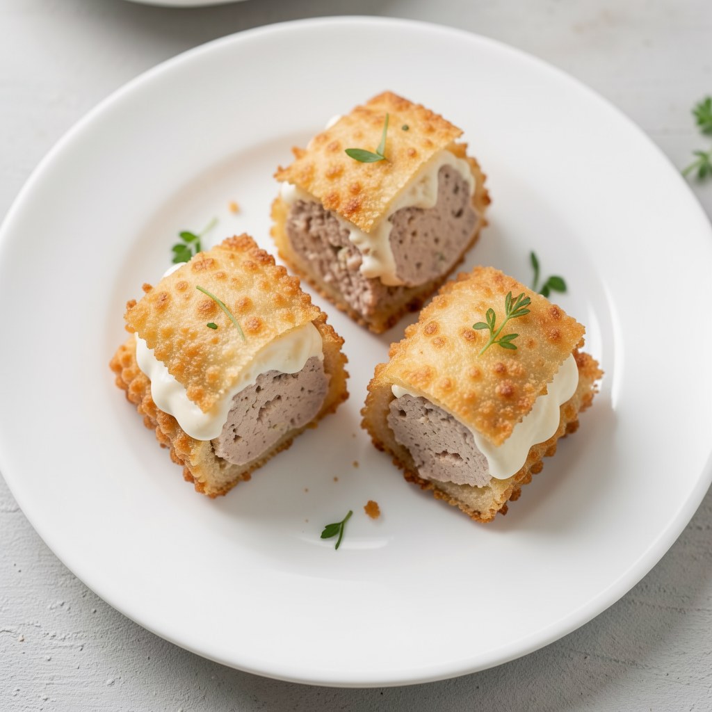 Ptysie faszerowane pasztetem