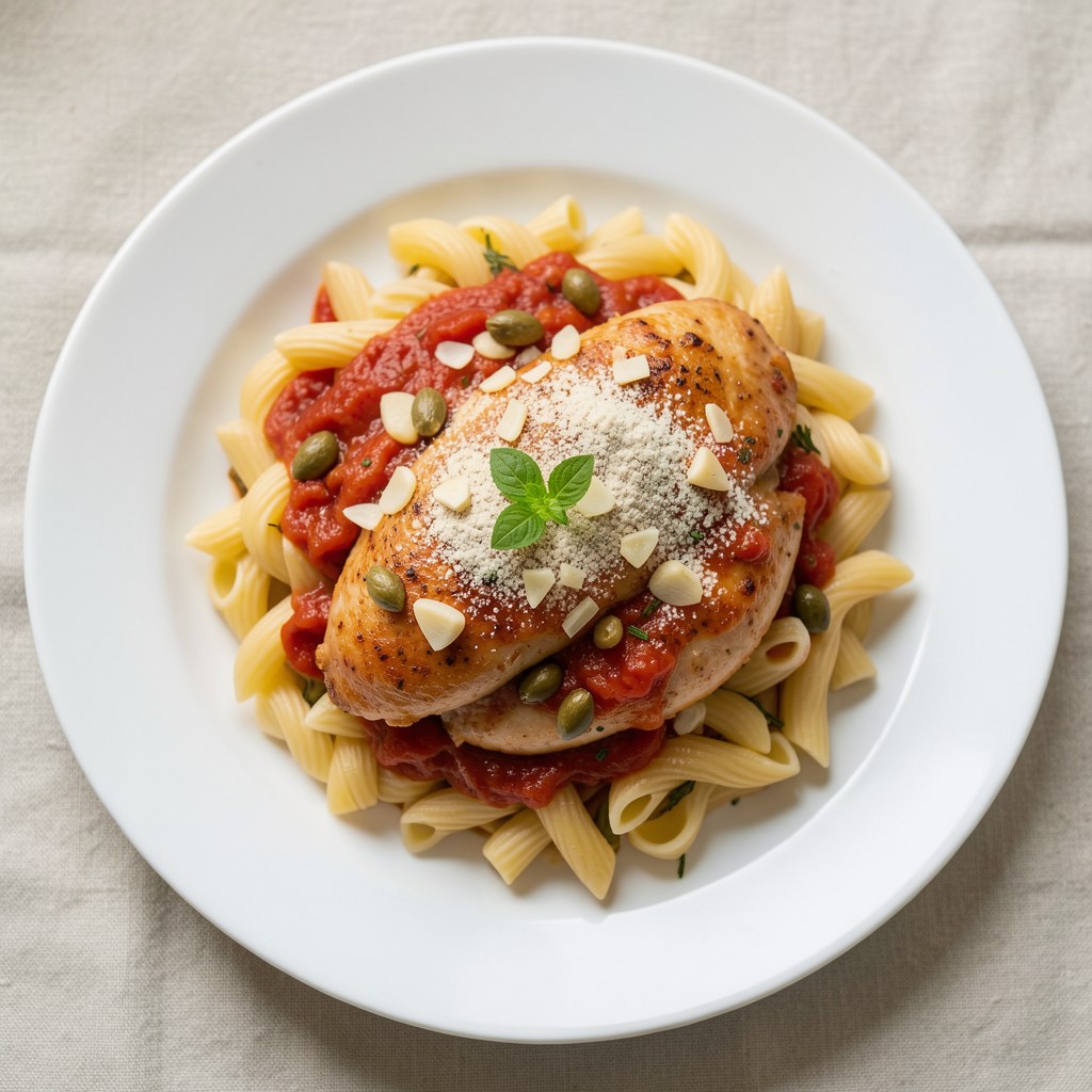 Sos z mięsem drobiowym