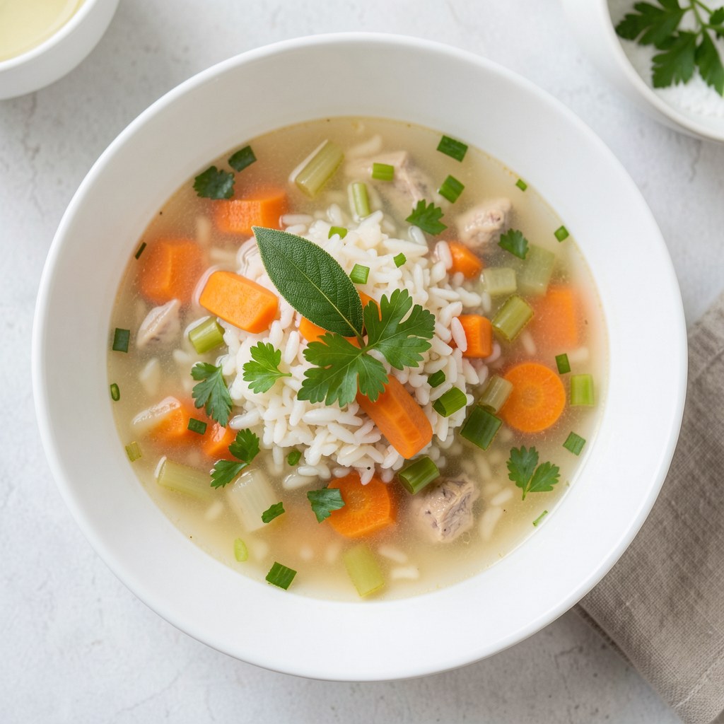 Zupa ryżowa wg Babcigramolki