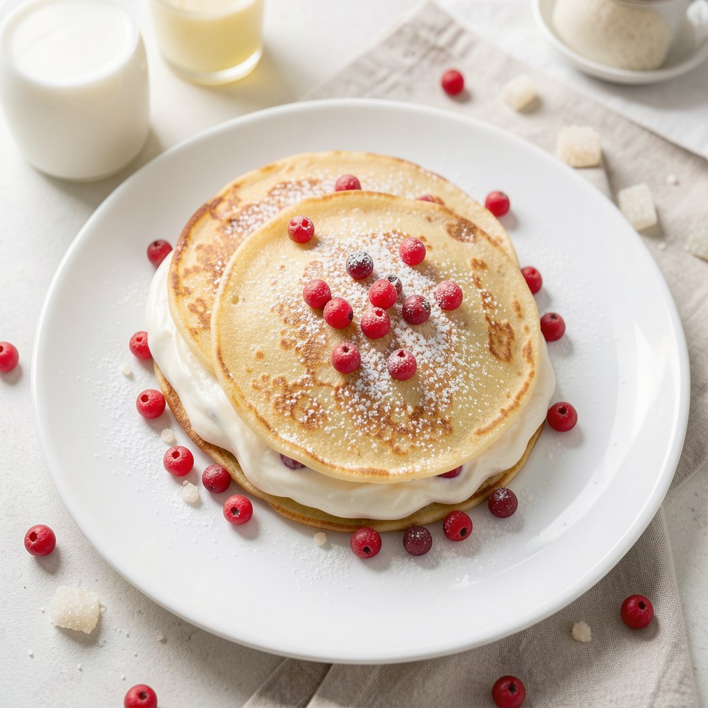 Naleśniki z Serem i Rodzynkami