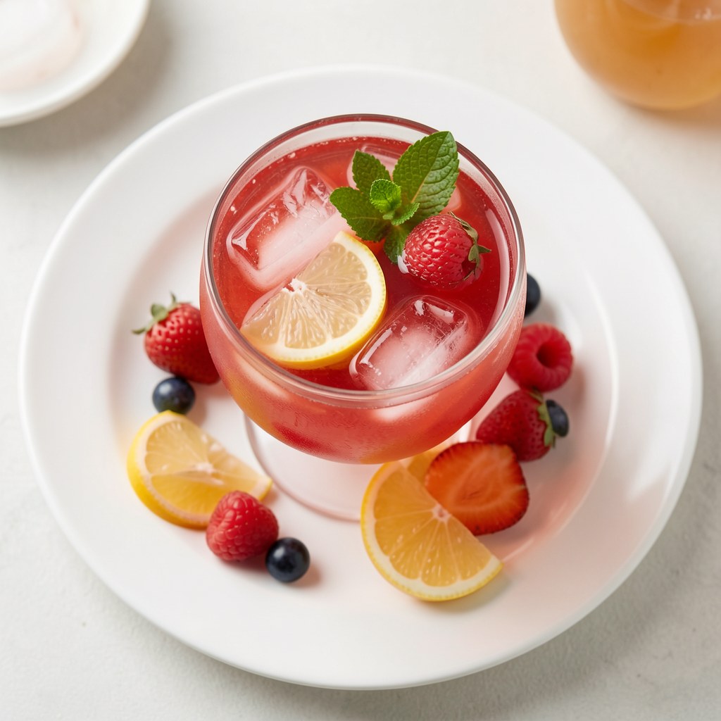 Napój truskawkowy Ewki