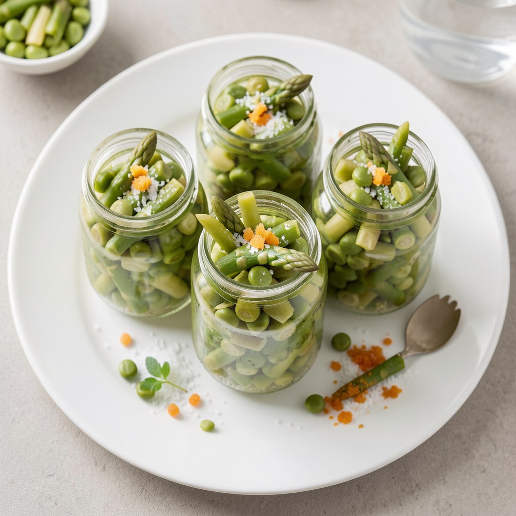 Fasolka szparagowa w słoikach