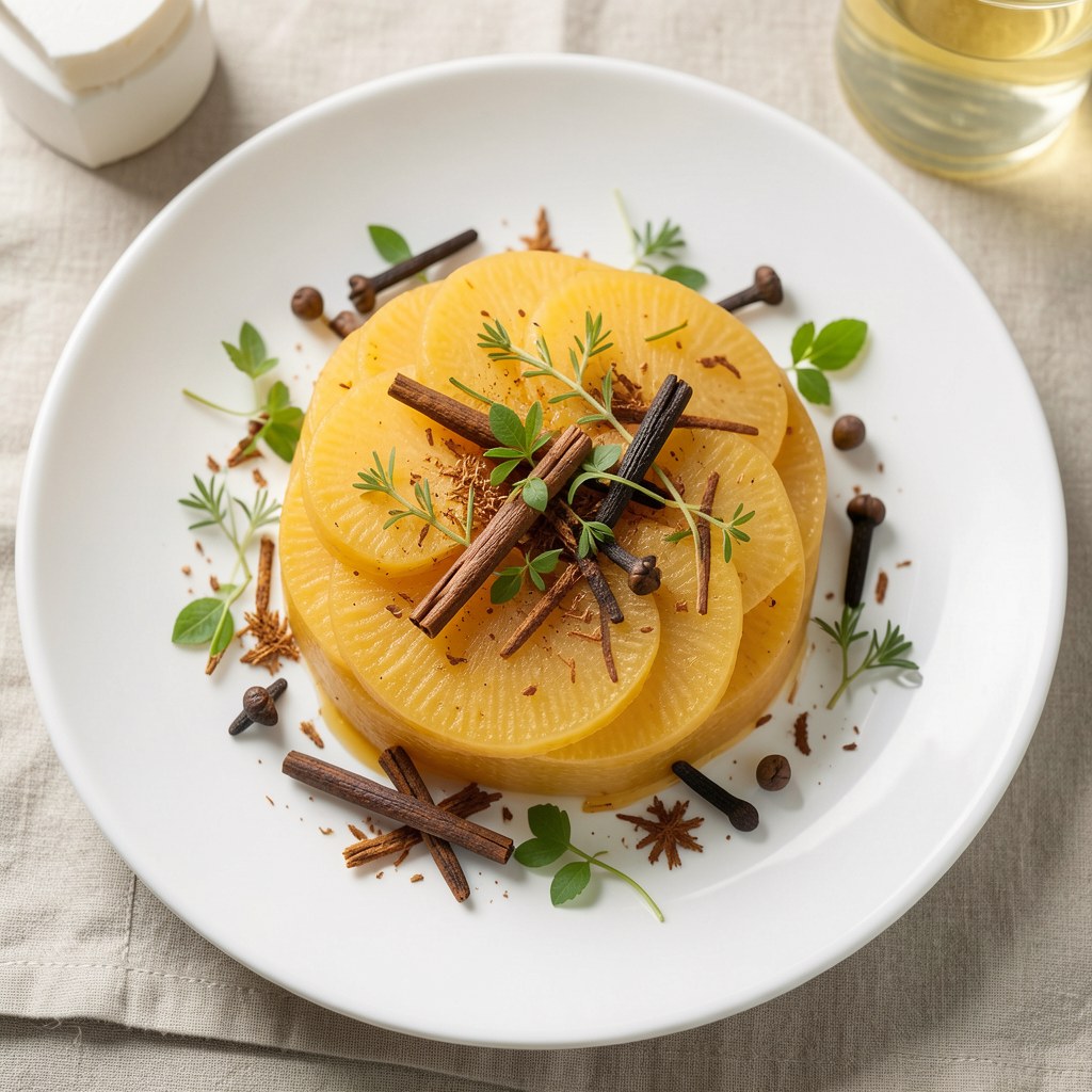 dynia marynowana z cynamonem
