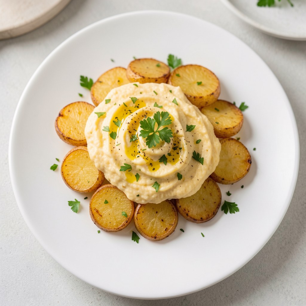 Zapiekane ziemniaki z oliwą truflową