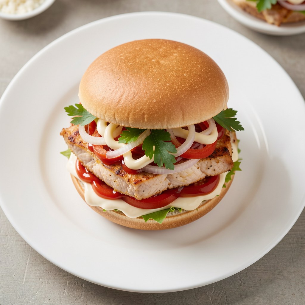 Tuńczyk który udaje hamburgera