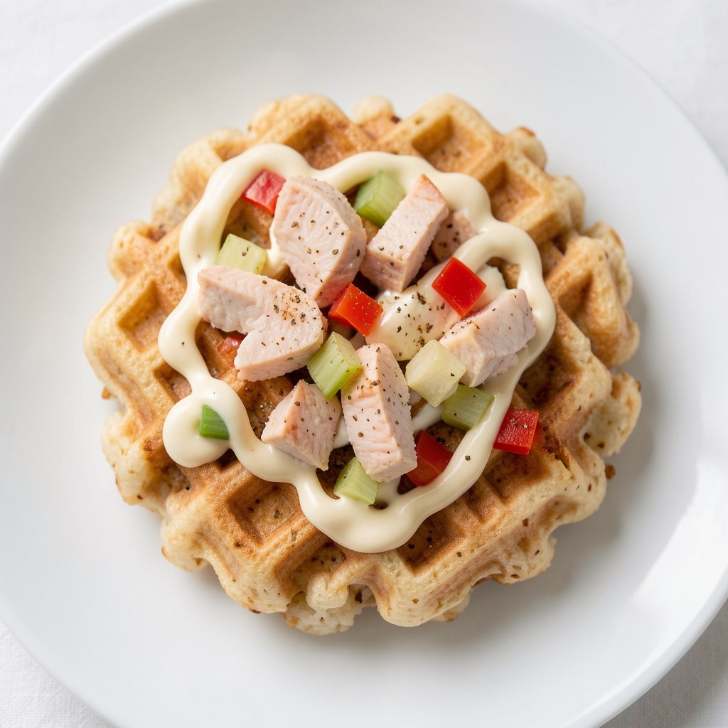 Wafle ryżowe z tuńczykiem