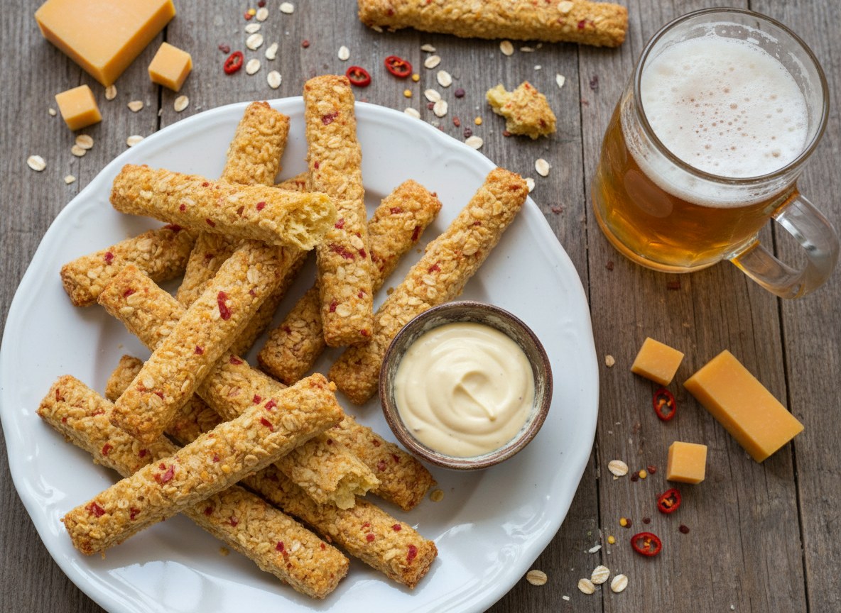 Paluszki serowe do piwa