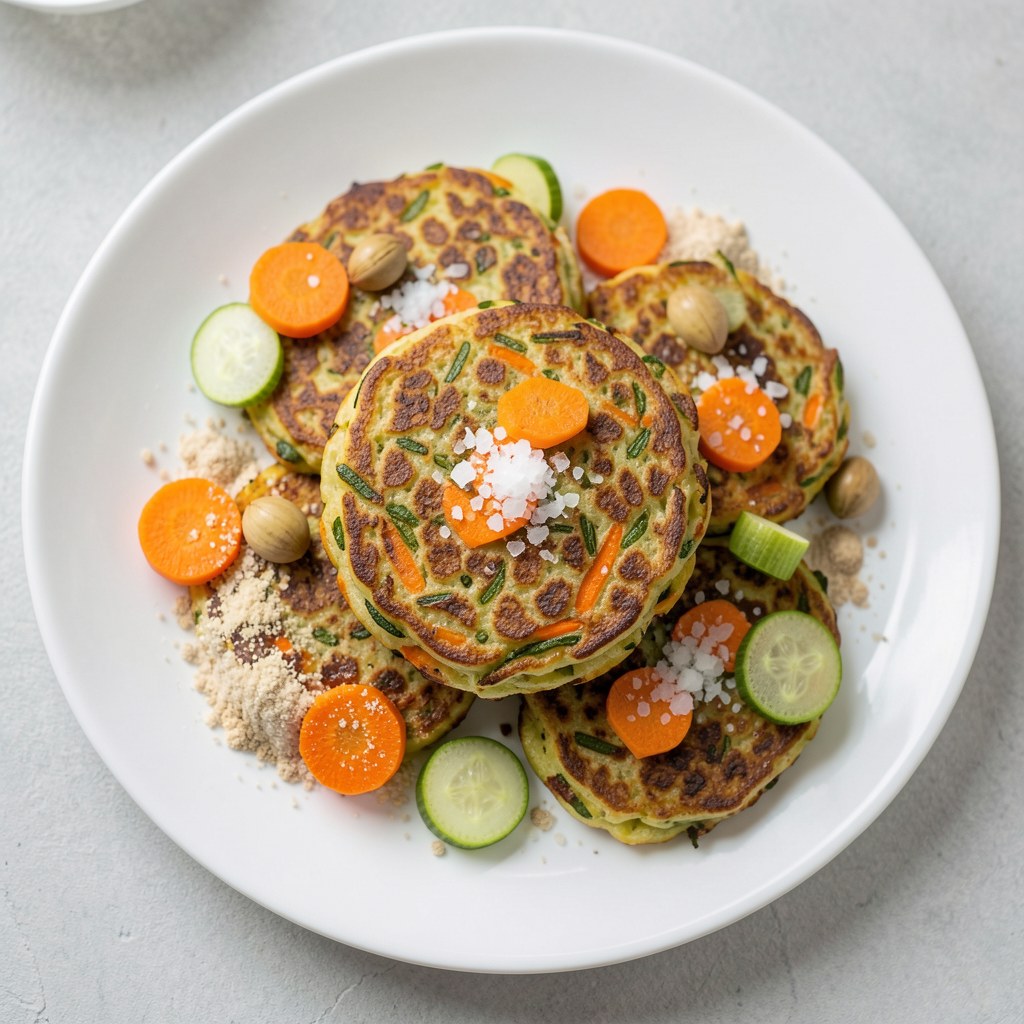 Placki z cukinii i marchewki