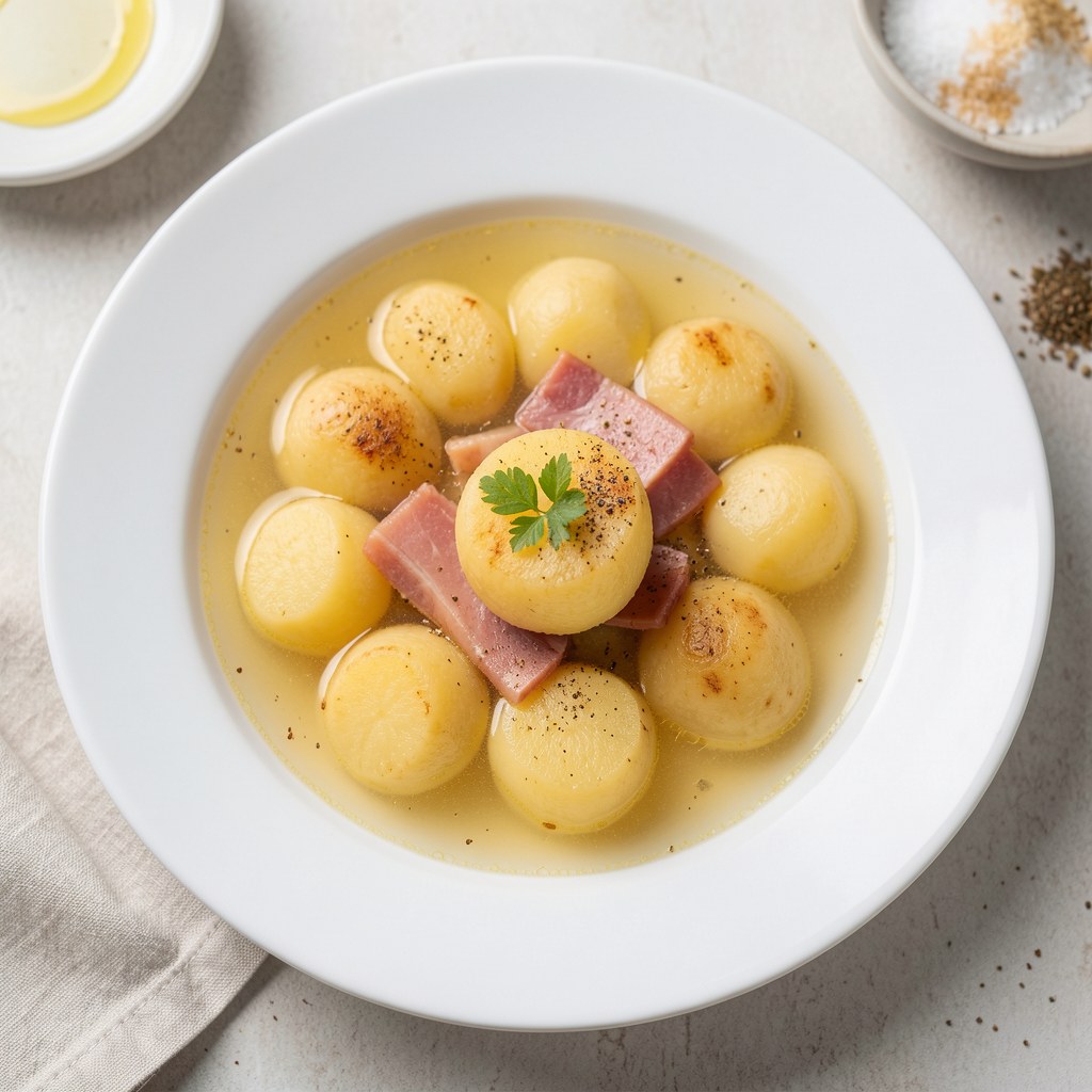 Ziemniaczki w bulionie