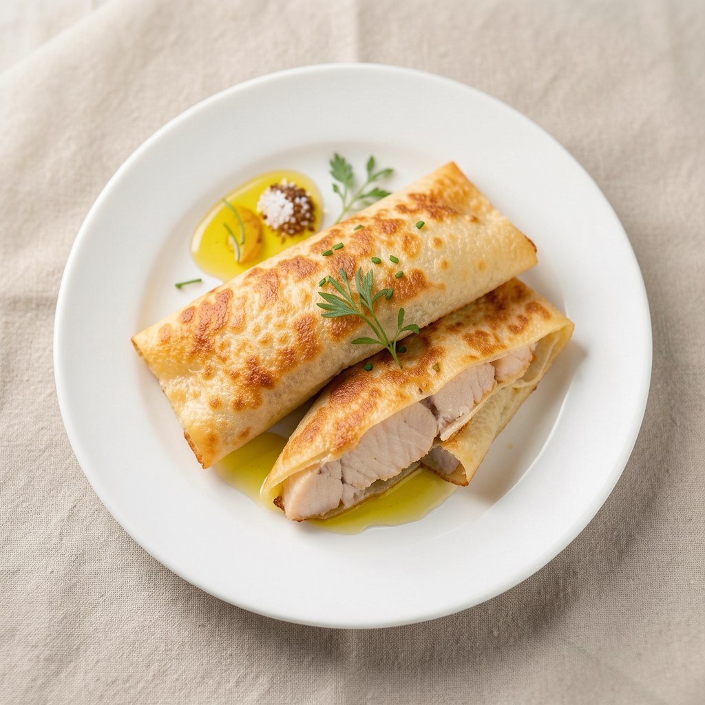 ryba w cieście naleśnikowym