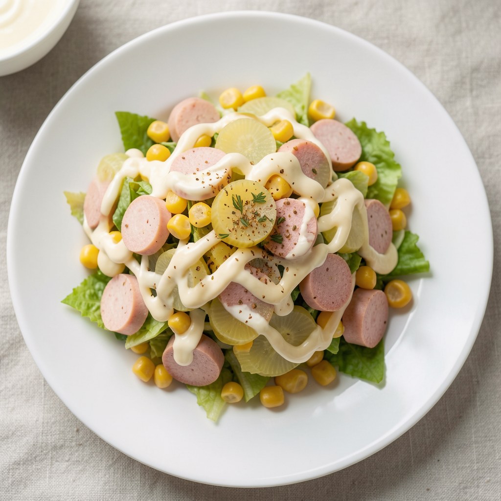 sałatka z selera konserwowego