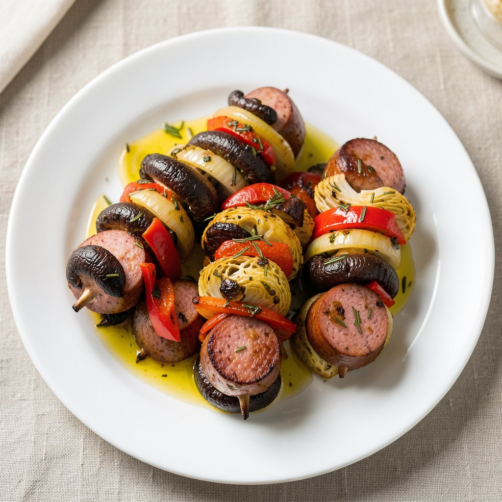 Szaszłyki z brukselką