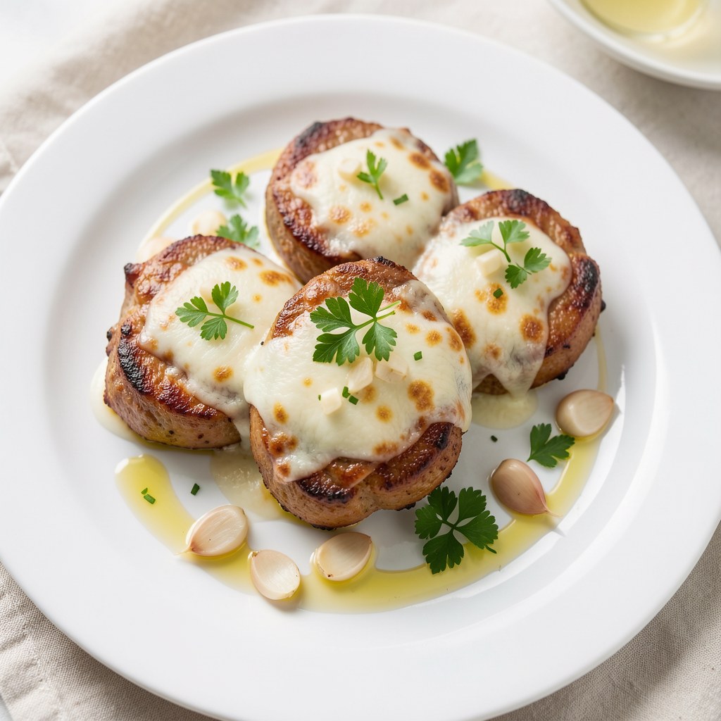 Sznycle wieprzowe z mozzarellą
