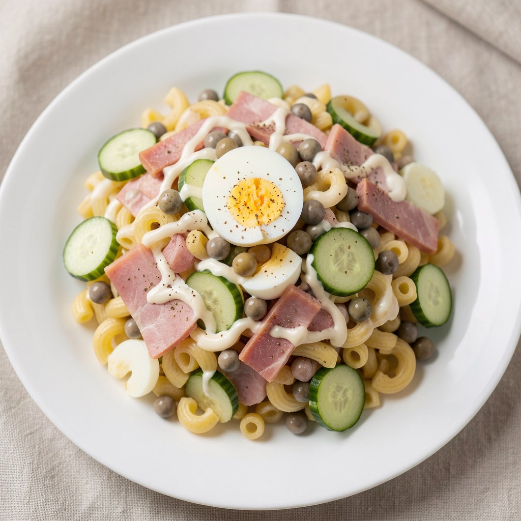 Sałatka z groszkiem