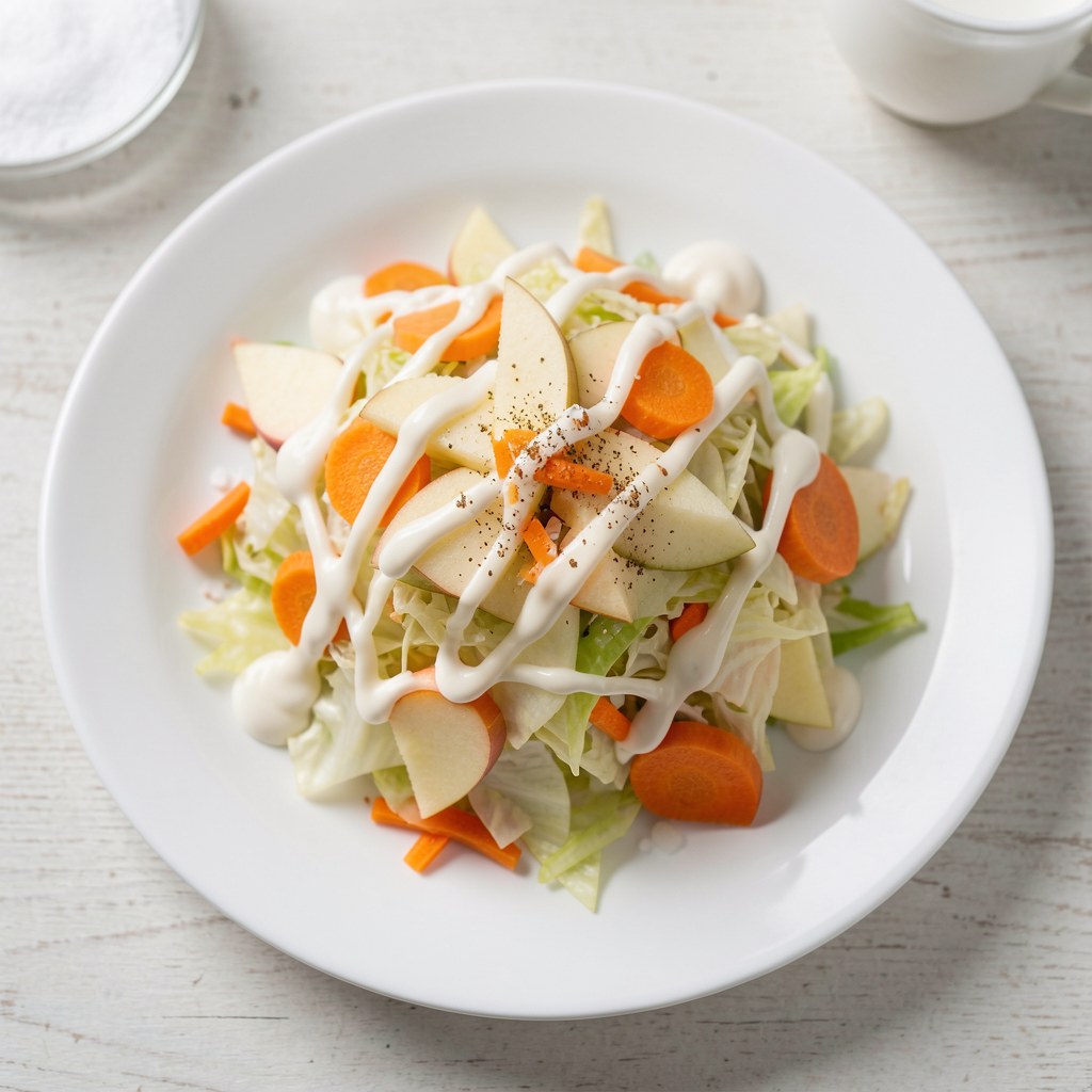 Pekińska z jabłkiem i majonezem