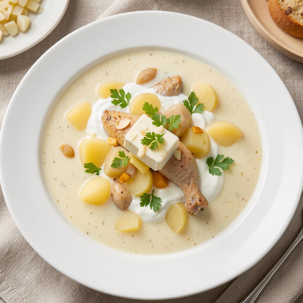 Zupa kalafiorowo-serowa