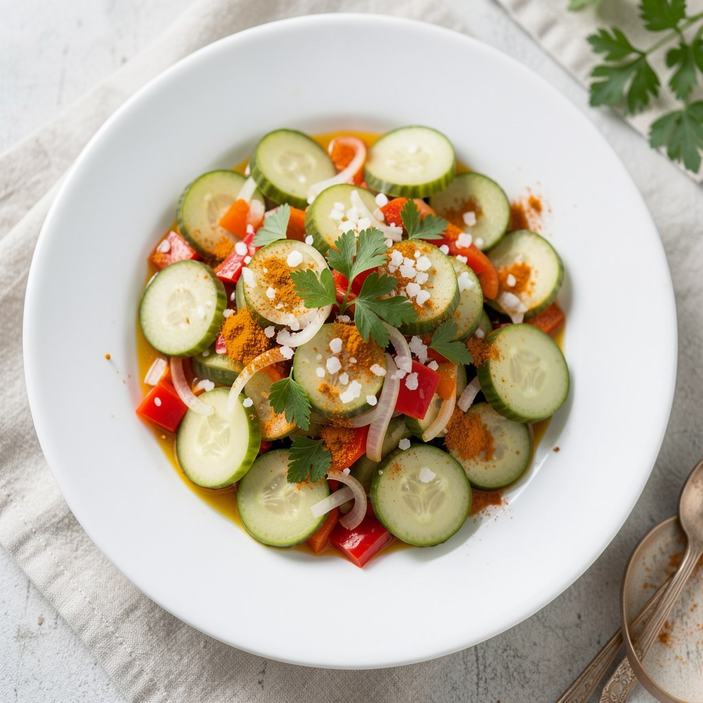 Sałatka z ogórków