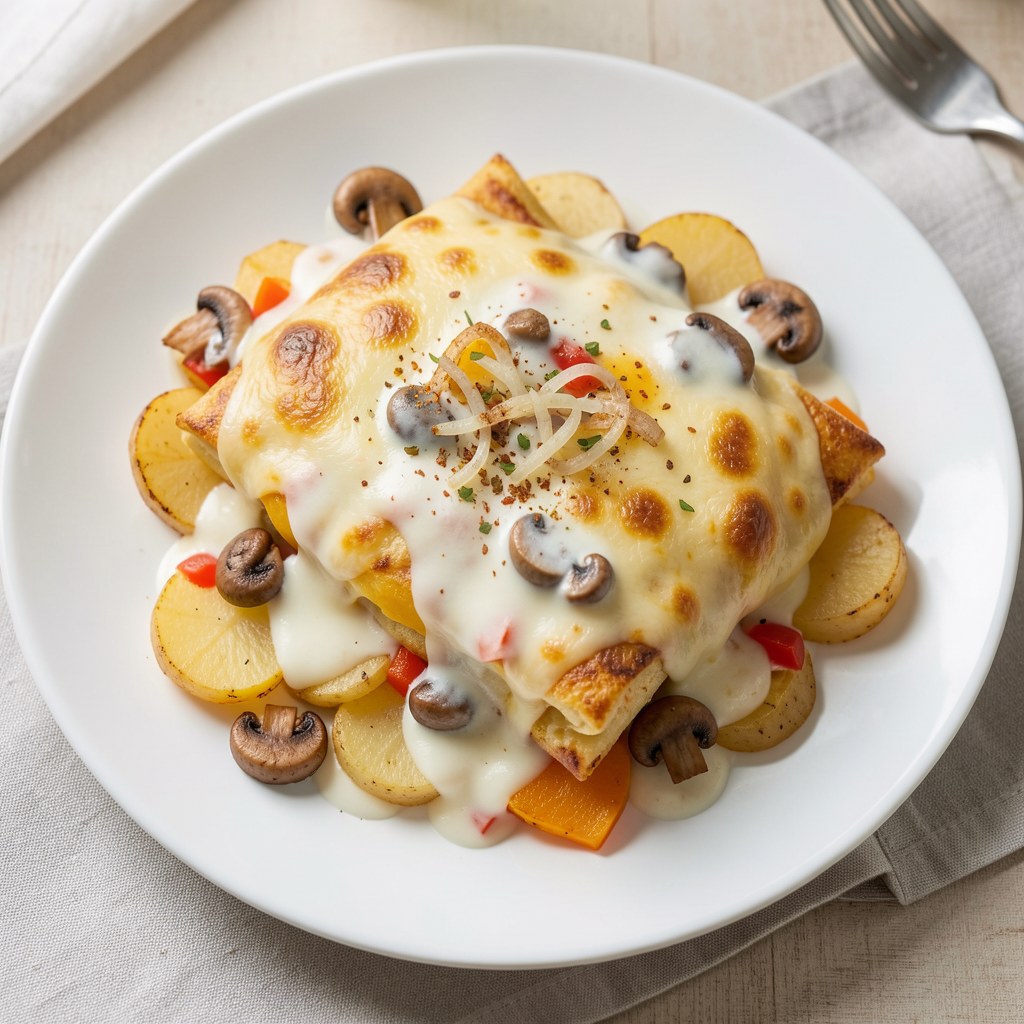 Zapiekanka z ziemniakami