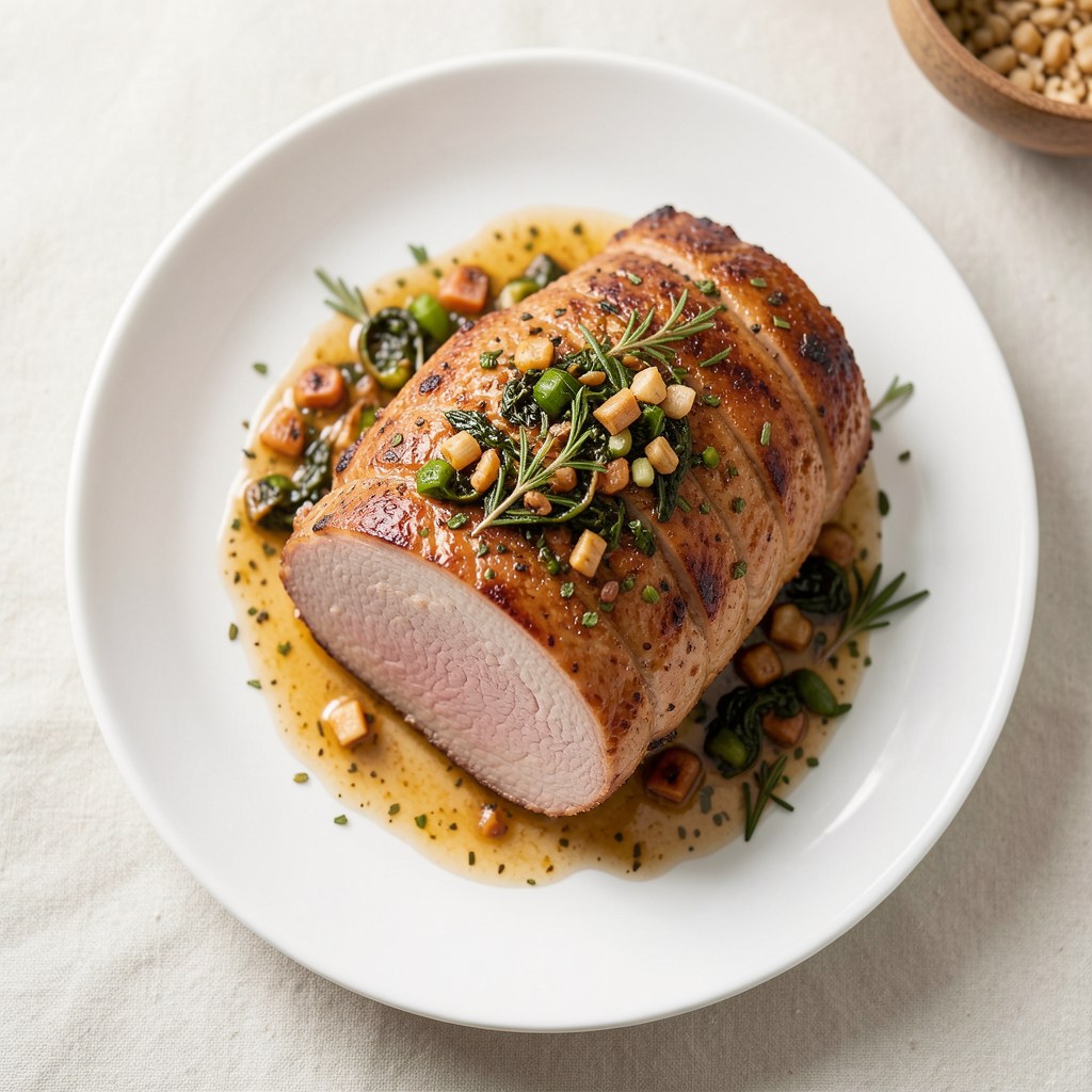 Schab pieczony w 15 minut
