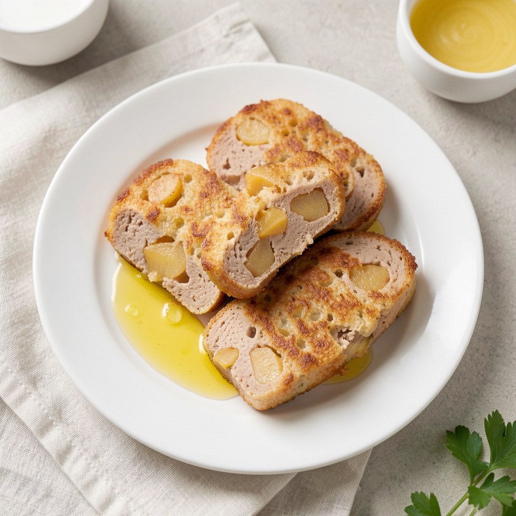 Kotleciki z pasztetu ze śliwkami