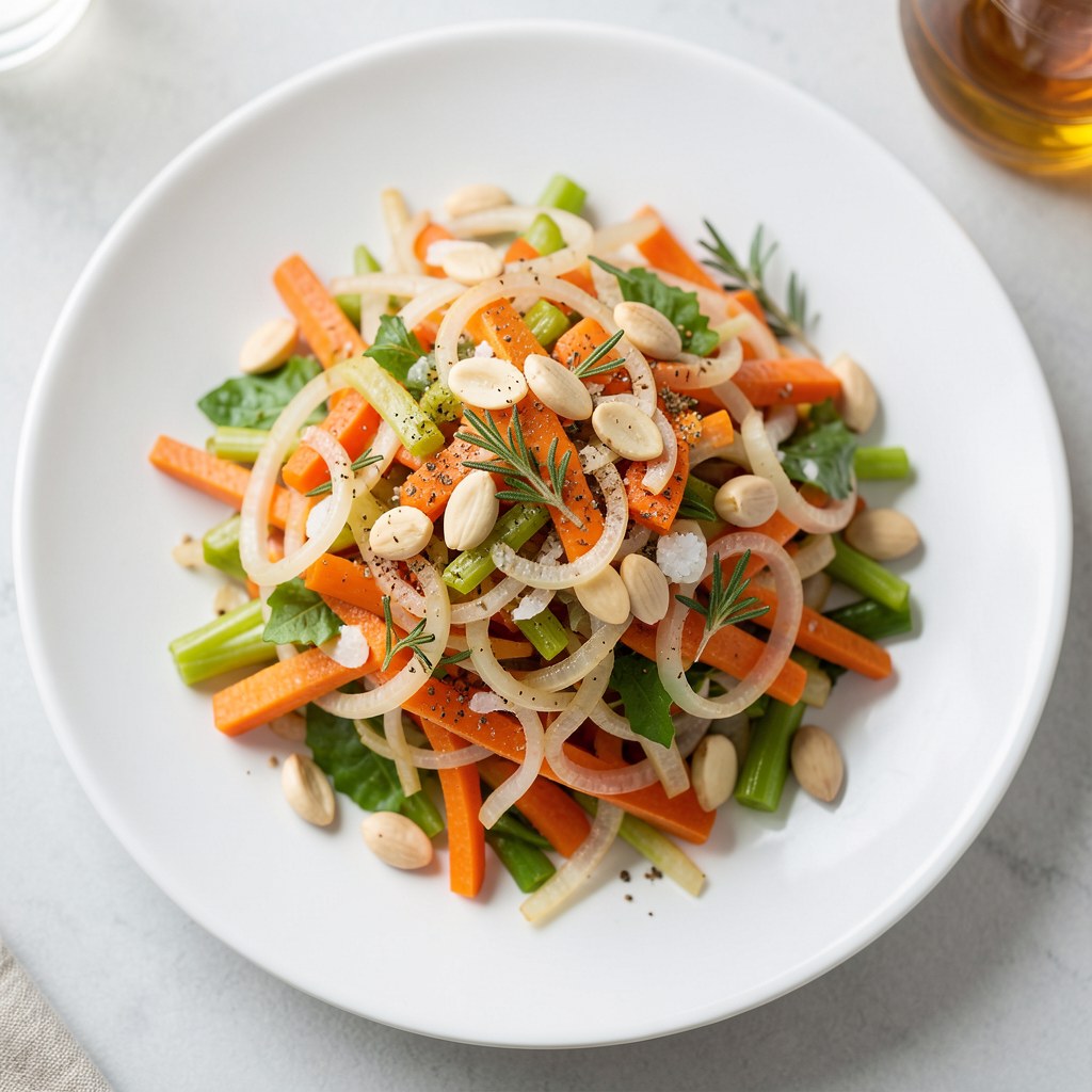 Sałatka z marchwi i cebuli