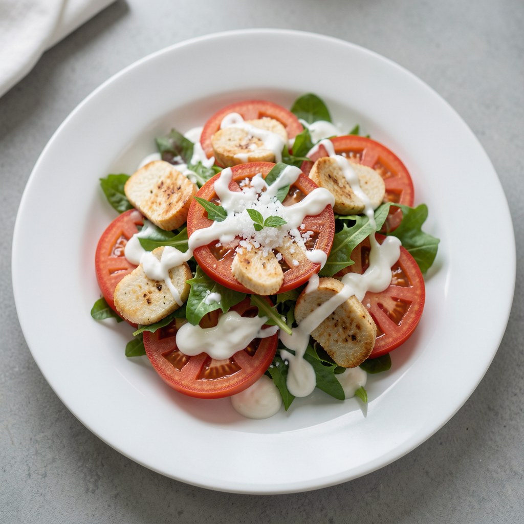 Sałatka pomidorowa z wkładką