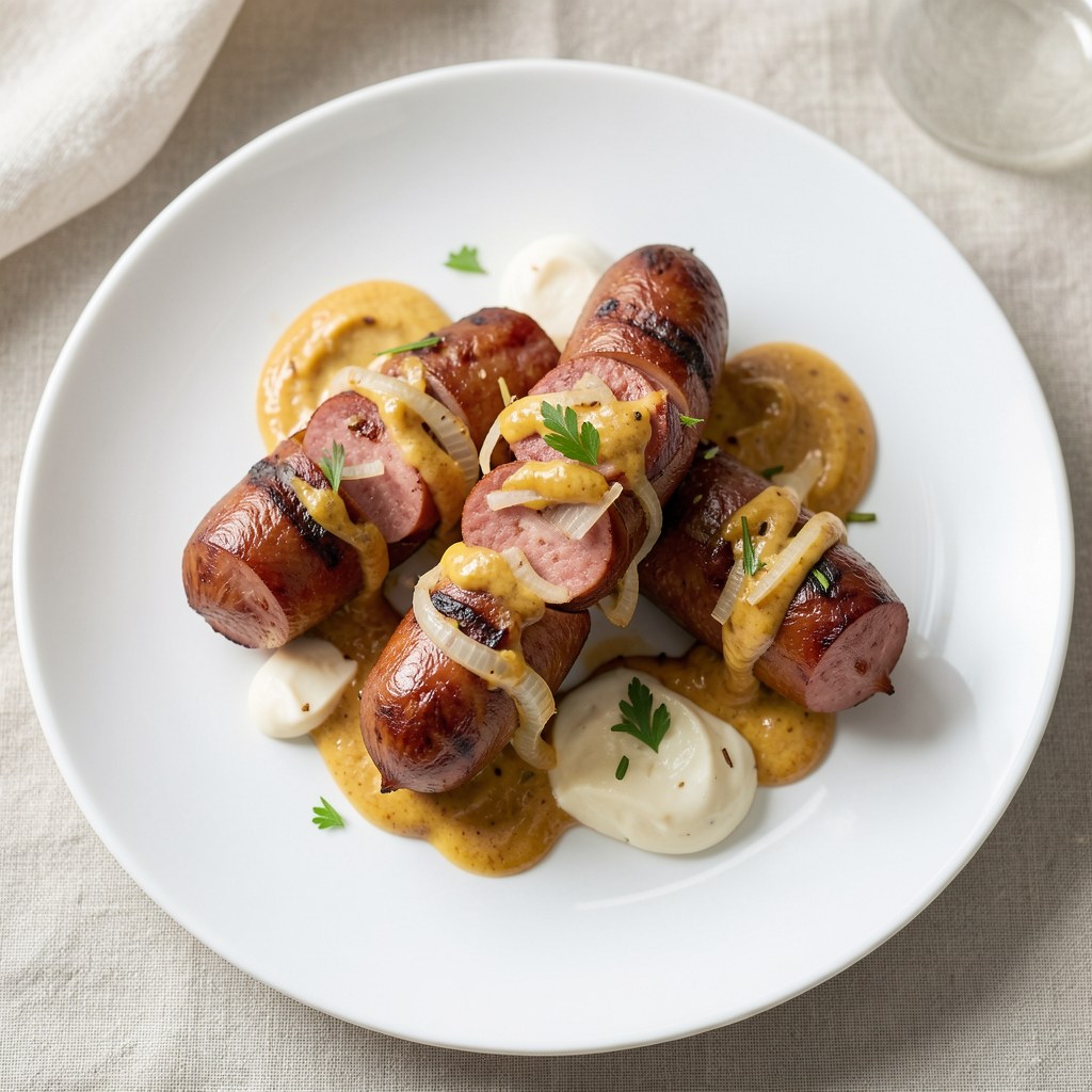 Kiełbaski nadziewane