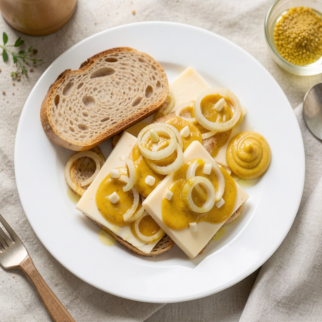 Parówki duszone w cebulce