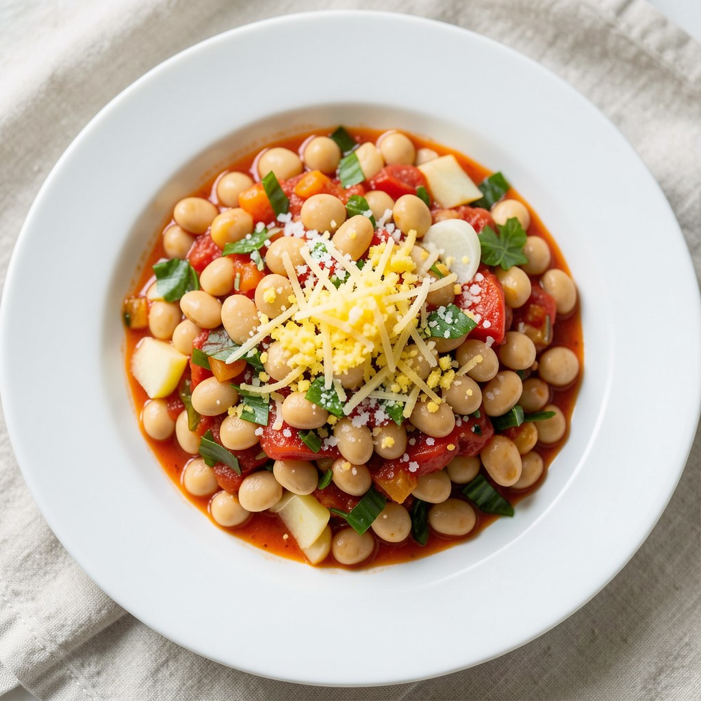 Fasola z sosem pomidorowym