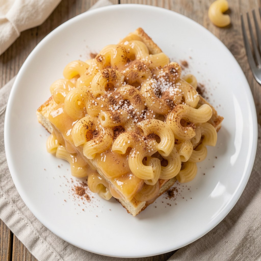 Zapieknka makaronowo-jabłkowa