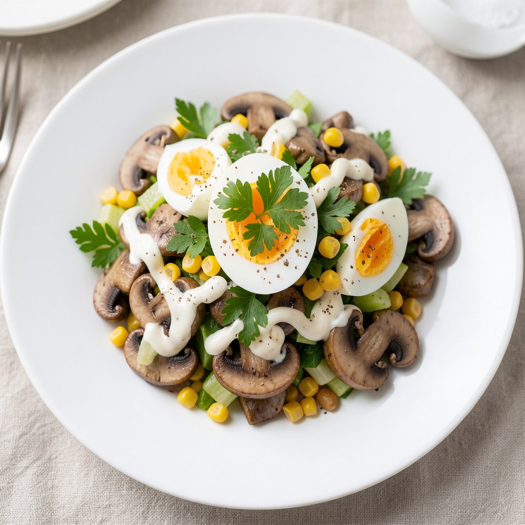 Sałatka pieczarkowa